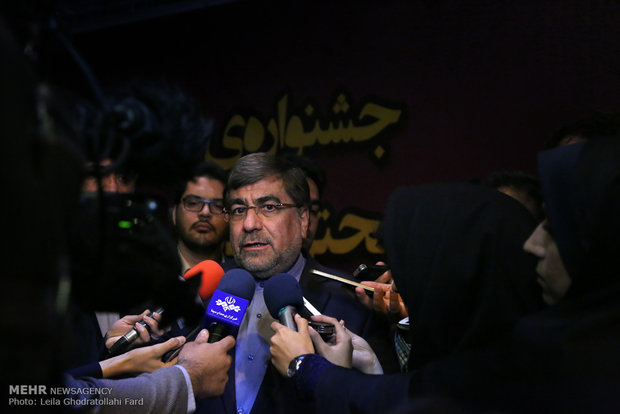 علی جنتی در اختتامیه اولین جشنواره دائمی تولید محتوایی دیجیتال ایران