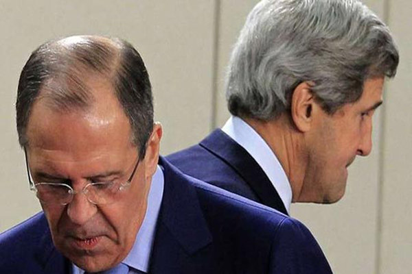 «جان کری» مسکو را به تعلیق همکاری در سوریه تهدید کرد