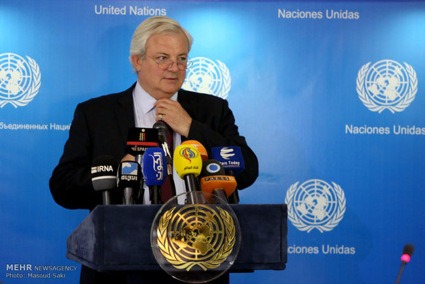 UN under Secretary's presser in Tehran