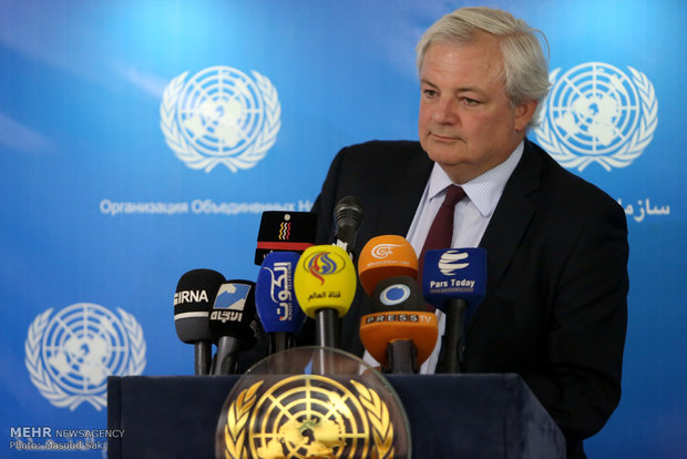 UN under Secretary's presser in Tehran