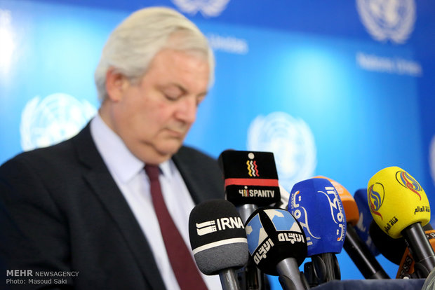 UN under Secretary's presser in Tehran