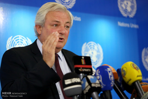 UN under Secretary's presser in Tehran