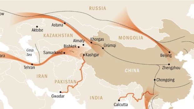 نقشه‌ جاه‌طلبانه چین برای راه ابریشم