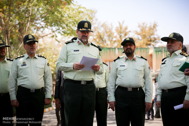 سردار ساجدی نیا در اجرای طرح برخورد با توزیع کنندگان مواد مخدر در پایتخت