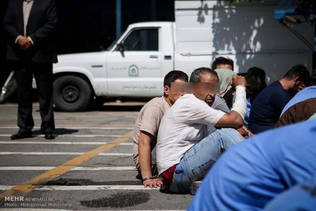 اجرای طرح برخورد با توزیع کنندگان مواد مخدر در پایتخت