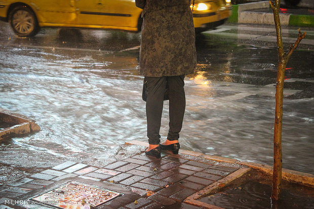 Heavy rain hits northern Iran