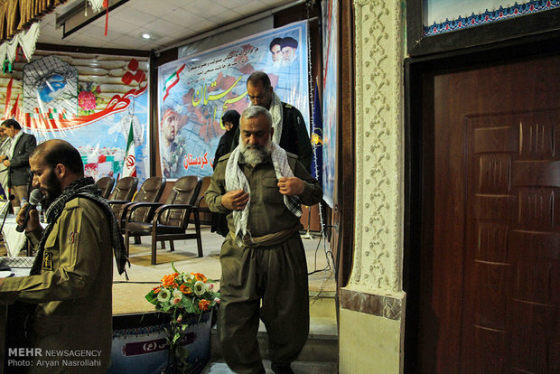 سردار نقدی در مجمع بسیج استان کردستان