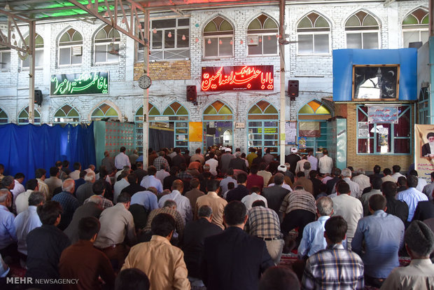 راهپیمایی محکومیت جنایات آل سعود وآل خلیفه در شهرضا