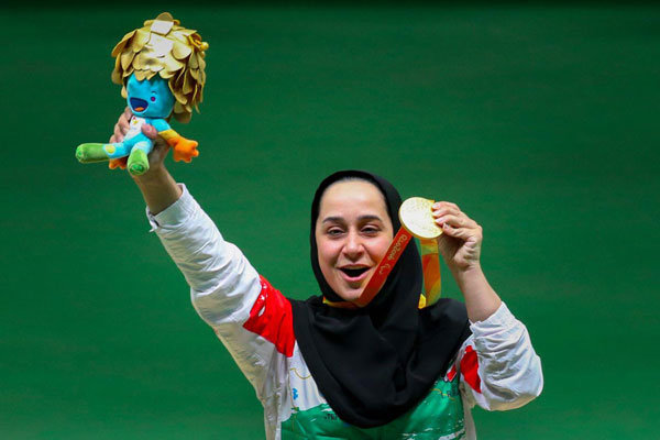 " سارة جوانمردي" تحرز المدالية الذهبية الخامسة لإيران في ألعاب بارالمبياد