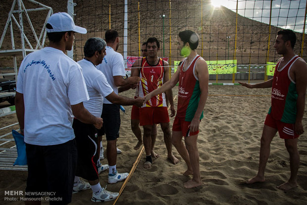 بطولة كرة الطائرة الشاطئية في محافظة سمنان