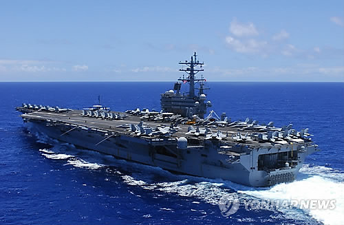 US aircraft carrier to take part in S Korean drills in mid-Oct.