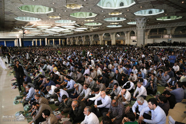 مراسم پر فیض دعای عرفه در مصلی تهران برگزار می شود