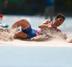 علی الفت نیا دونده کرمانشاهی در پارالمپیک نهم شد