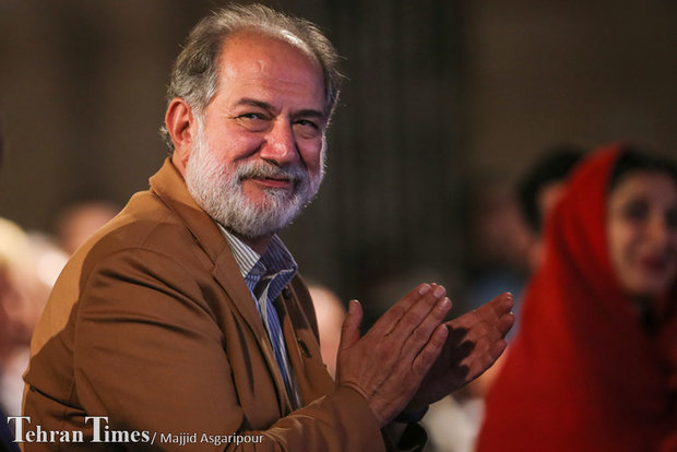 Actor Atila Pesyani attends the Iran Cinema Celebration in Tehran’s Mashq Square on September 12, 2016.