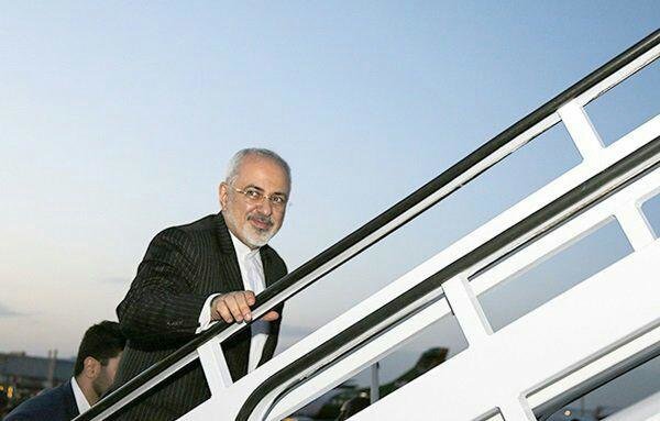 Zarif flies for Moscow to attend trilateral meeting

