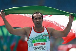 نیک‌پرست مدال نقره پارالمپیک را برگردن آویخت/ ایران به ۱۳ مدال رسید
