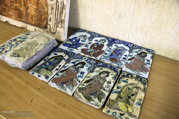 Restoration workshop in Kerman