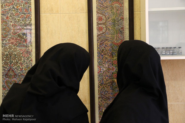 Restoration workshop in Kerman