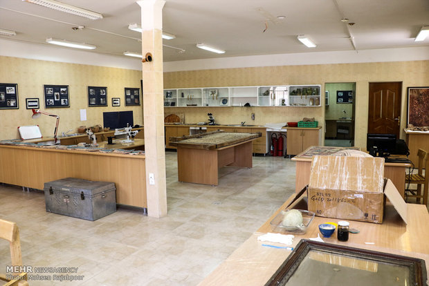 Restoration workshop in Kerman