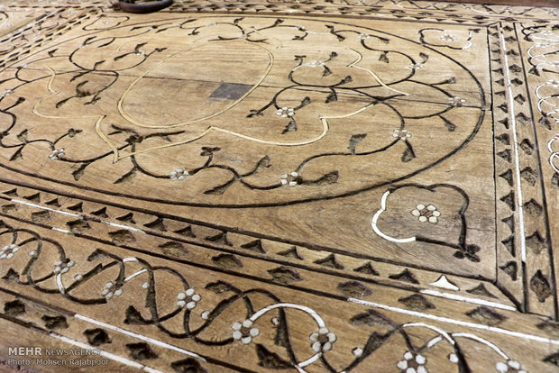 Restoration workshop in Kerman