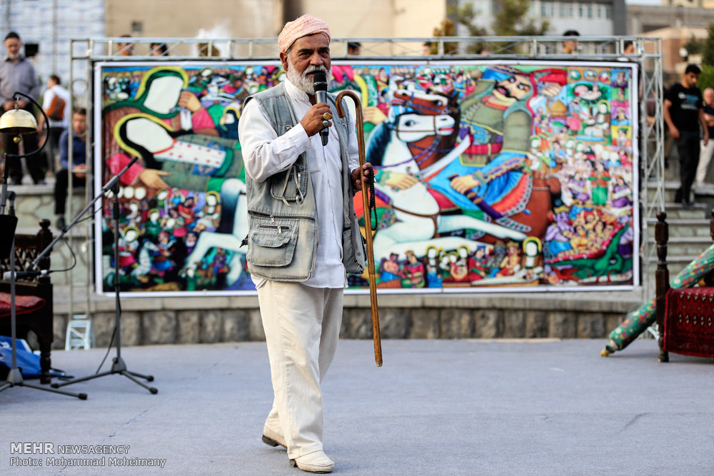 تجلی پیادهروی اربعین در فرهنگعامه/هنر «پردهخوانی» روبهزوال