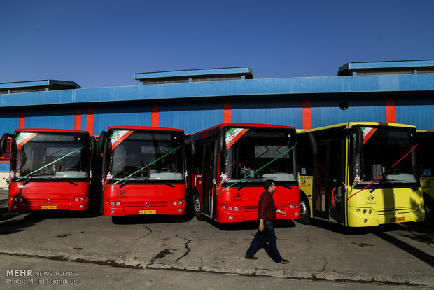 ۲۷۵ دستگاه اتوبوس جدید به ناوگان حمل و نقل عمومی اضافه می‌شود