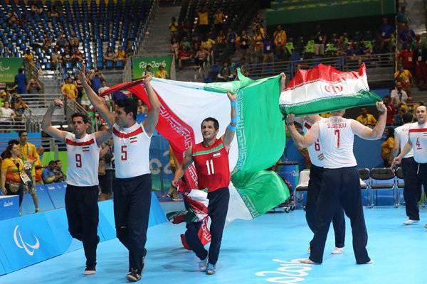 ايران تتوج بذهبية مسابقة كرة الطائرة جلوس في بارالمبياد ريو