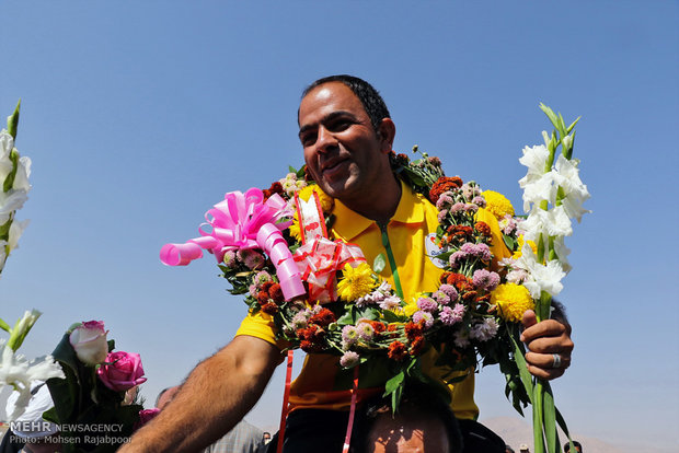 Iranian Paralympians welcomed at home