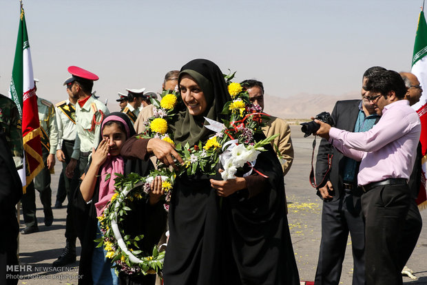 Iranian Paralympians welcomed at home