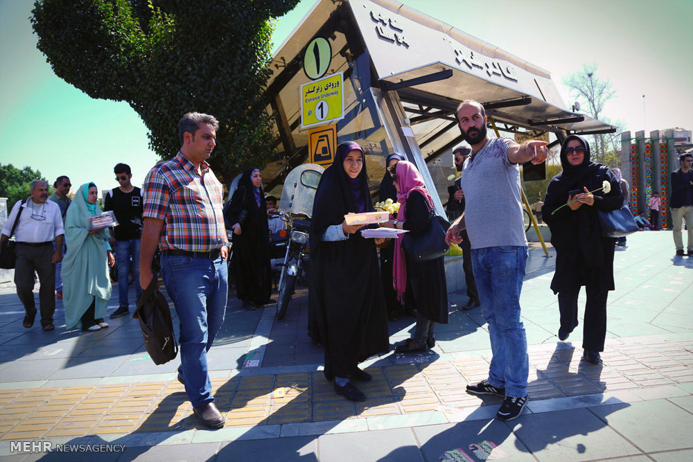 Flowers, sweets on Ghadir Khumm 