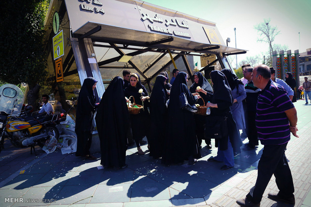 Flowers, sweets on Ghadir Khumm 