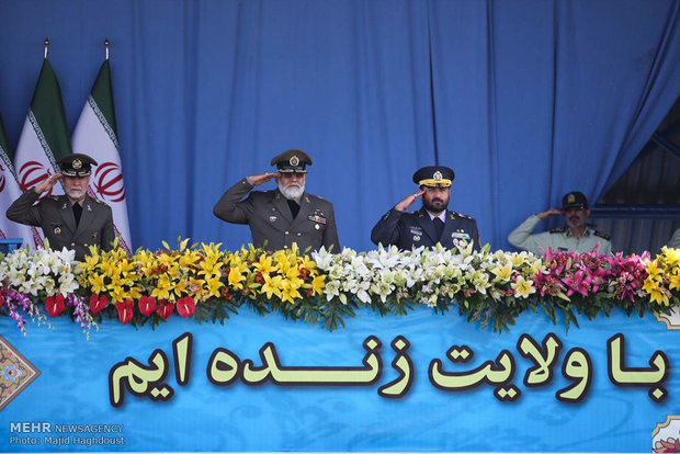 Nationwide parades of Iran's armed forces