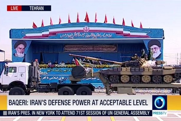 VIDEO: Iran showcases homegrown military equipment during parade 