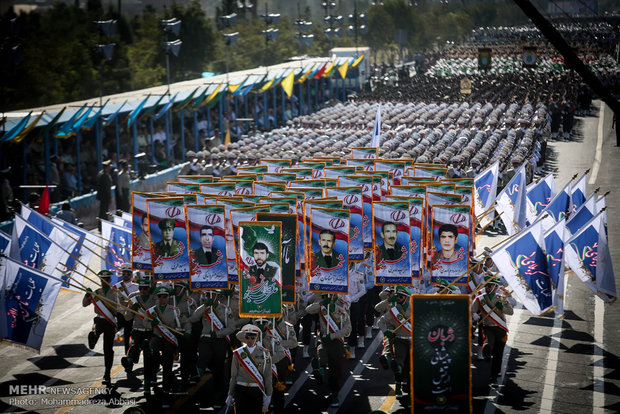 Tehran stages massive military parades