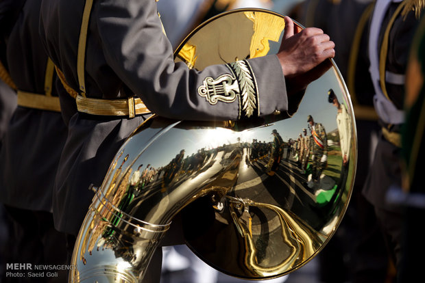 Military parade held in Mashhad