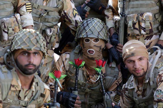 Military parade held in Mashhad