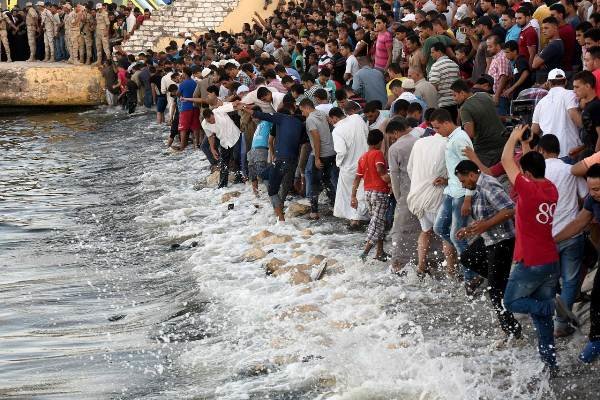 شمار قربانیان واژگونی قایق مهاجران در سواحل مصر به ۱۶۲ نفر رسید