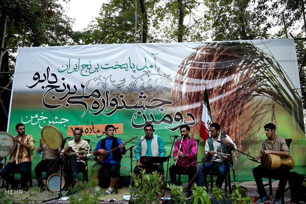 مهرجان بيادر الأرز الثاني في ايران