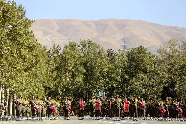 Joint drill of Army Ground Forces 