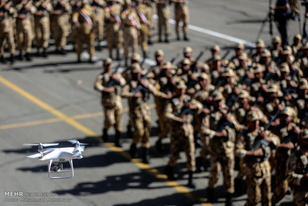 Joint drill of Army Ground Forces 