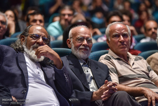 مهدی فقیه در اختتامیه بیست و هفتمین جشنواره تئاتر فجر فارس