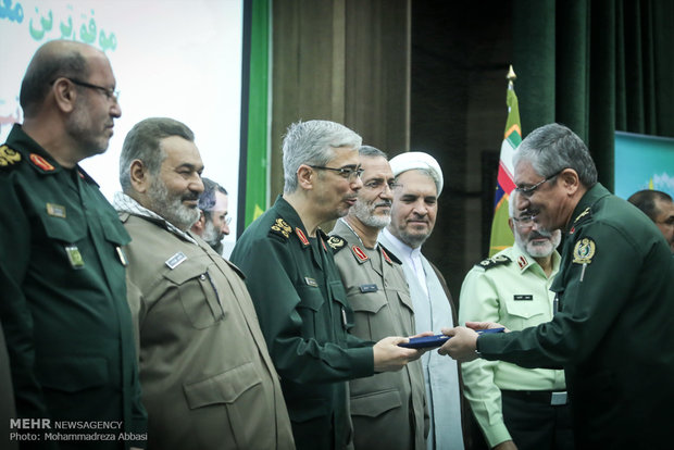 مهرجان مالك الاشتر بمشاركة كبار قادة القوات المساحة الايرانية