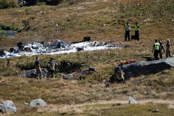 سقوط بالگرد نیروی هوایی سوئیس ۲ کشته برجا گذاشت