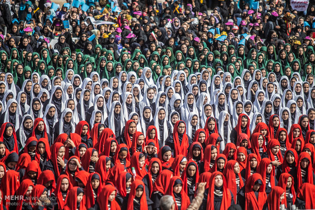 President Rouhani in Qazvin