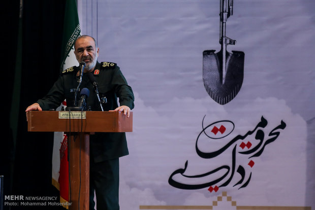 سخنرانی سردار سلامی در افتتاح پروژه های محرومیت زدایی نیروی زمینی سپاه