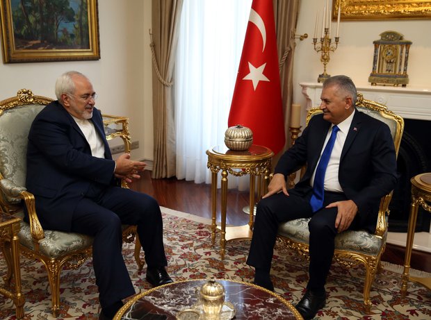 VIDEO: Zarif meets Turkish PM
