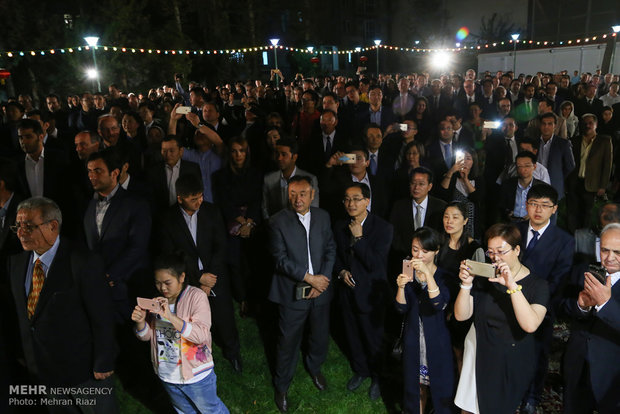 China’s Tehran embassy hosts Natl. Day ceremony