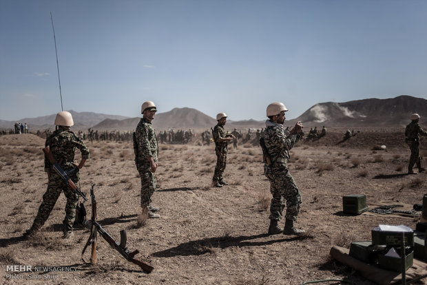 IRGC's performs 'Towards beit ul-Muqaddas' military drills