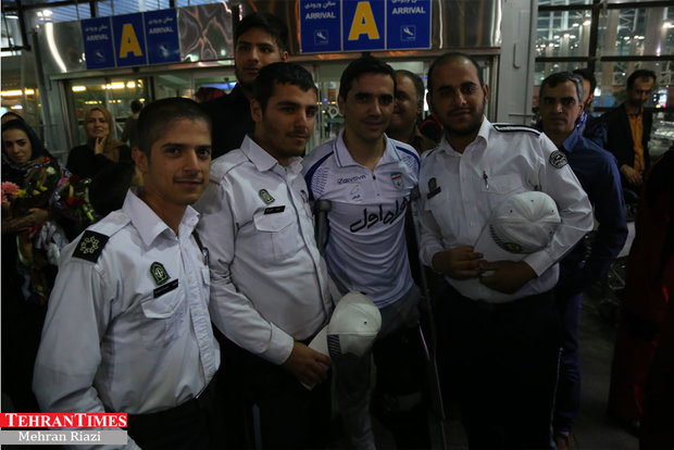 Iran futsal team returns home after finishing third at FIFA World Cup