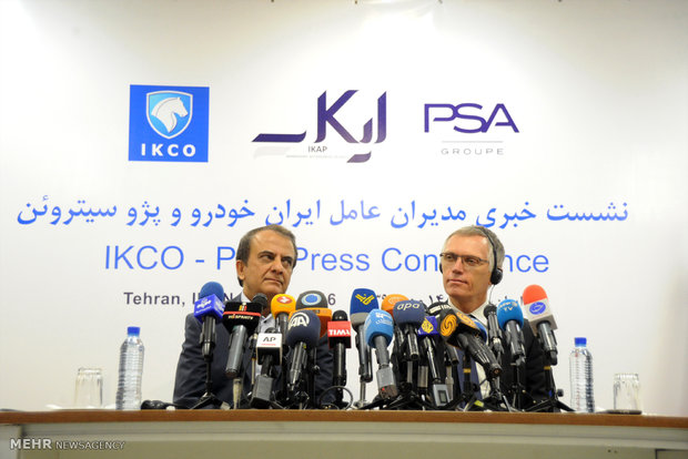 IKCO, PSA senior officials held presser
